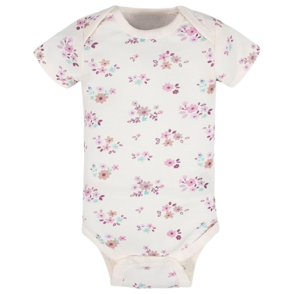 Pack of 8 Baby Girl Short Sleeve Onesies Bodysuits