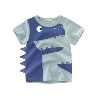 3D Animal Printed Tshirt For Kids-Cozy Stroller