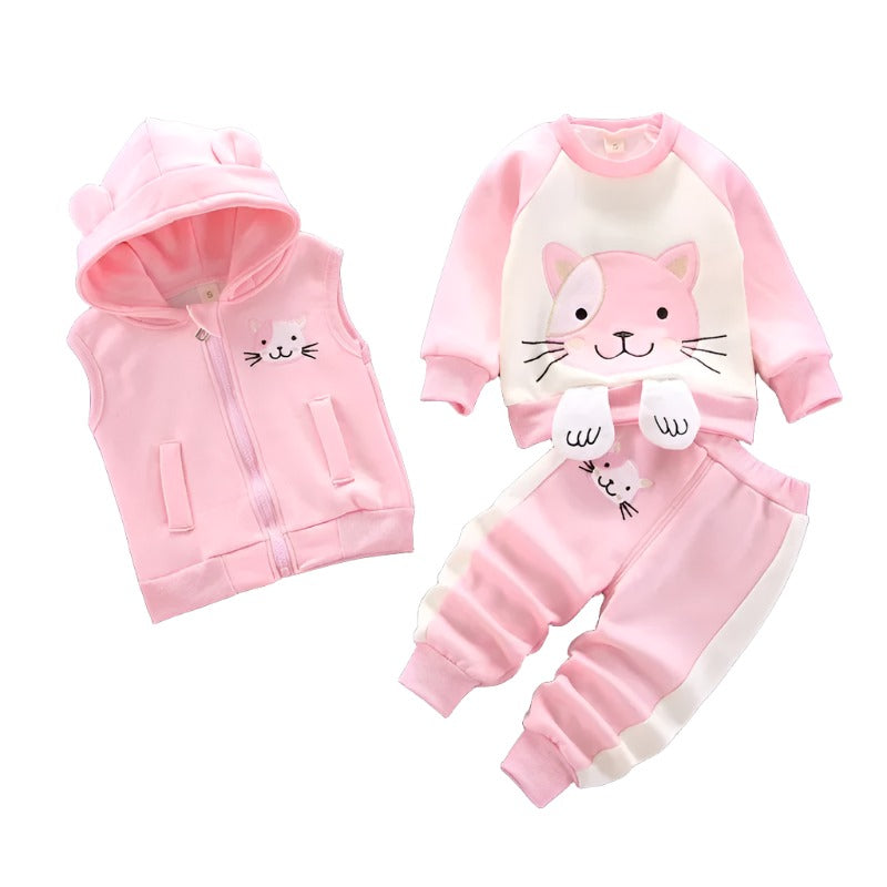 Cozy 3 Piece Toddler Winter Set-Cozy Stroller