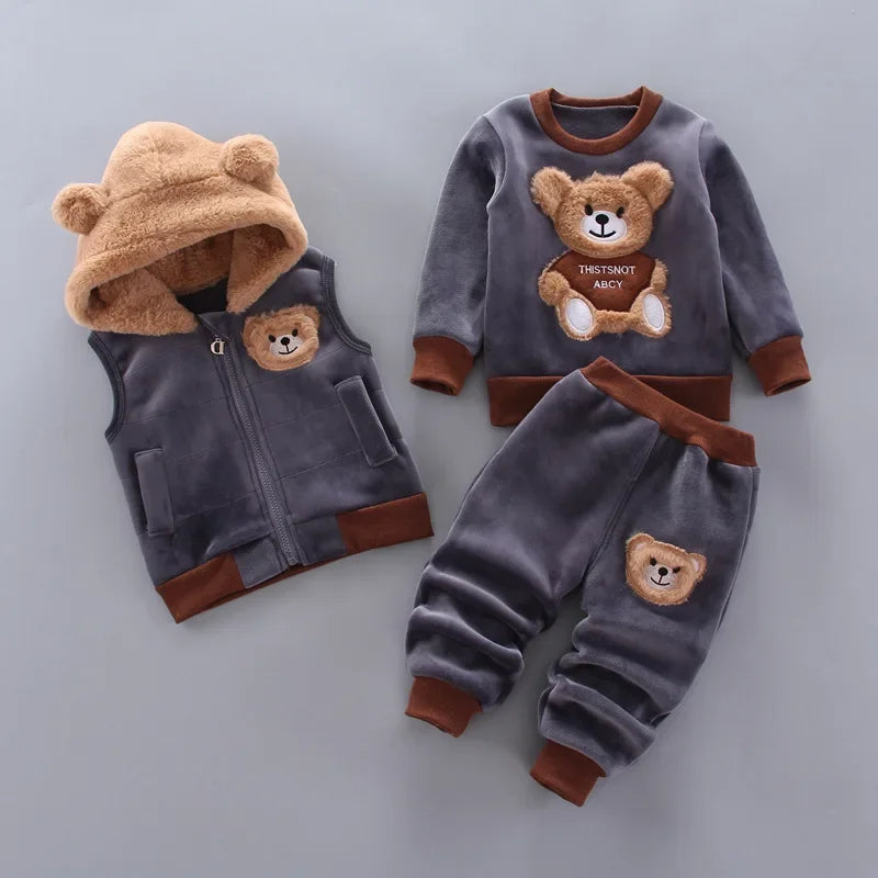 Cozy 3 Piece Toddler Winter Set-Cozy Stroller