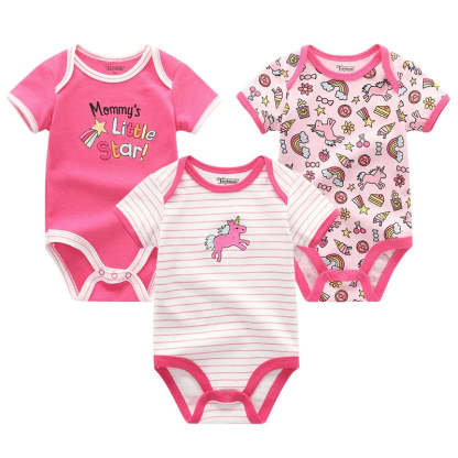 3 Pieces Essential Clothes Set-Cozy Stroller