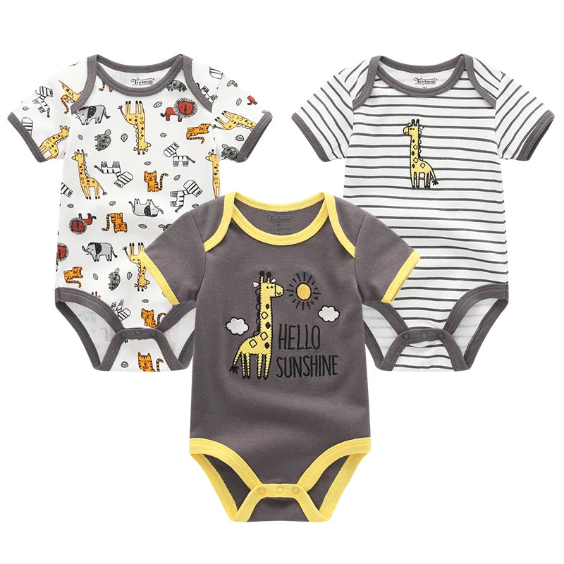 3 Pieces Essential Clothes Set-Cozy Stroller