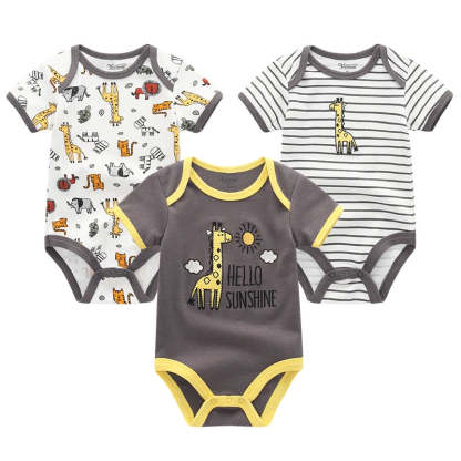 3 Pieces Essential Clothes Set-Cozy Stroller