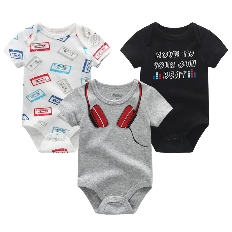 3 Pieces Essential Clothes Set-Cozy Stroller