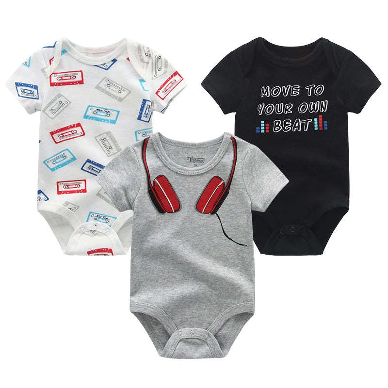 3 Pieces Essential Clothes Set-Cozy Stroller