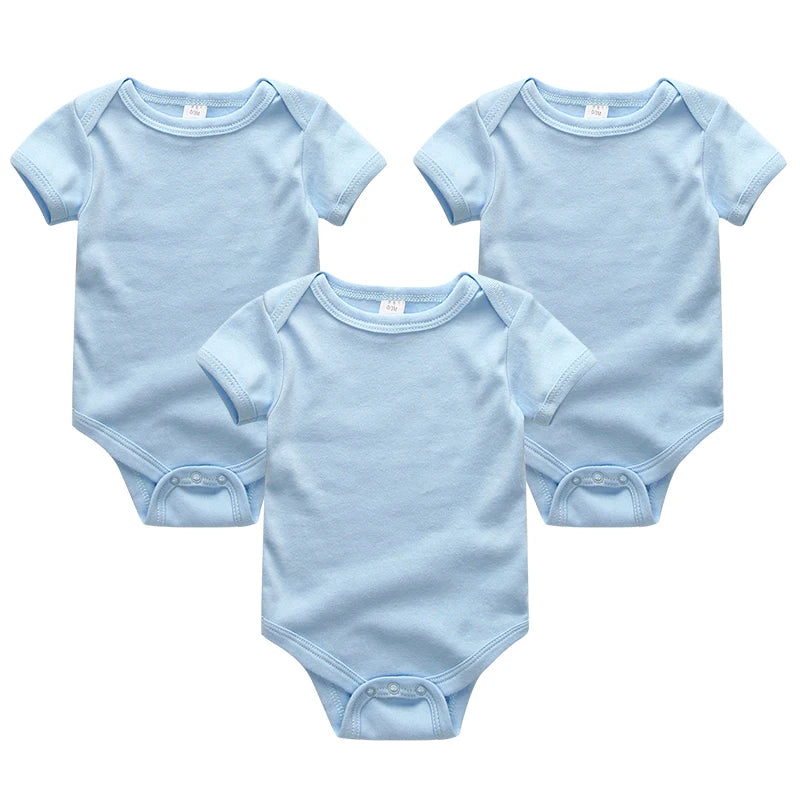 3 Pieces Newborn Jumpsuit-Cozy Stroller