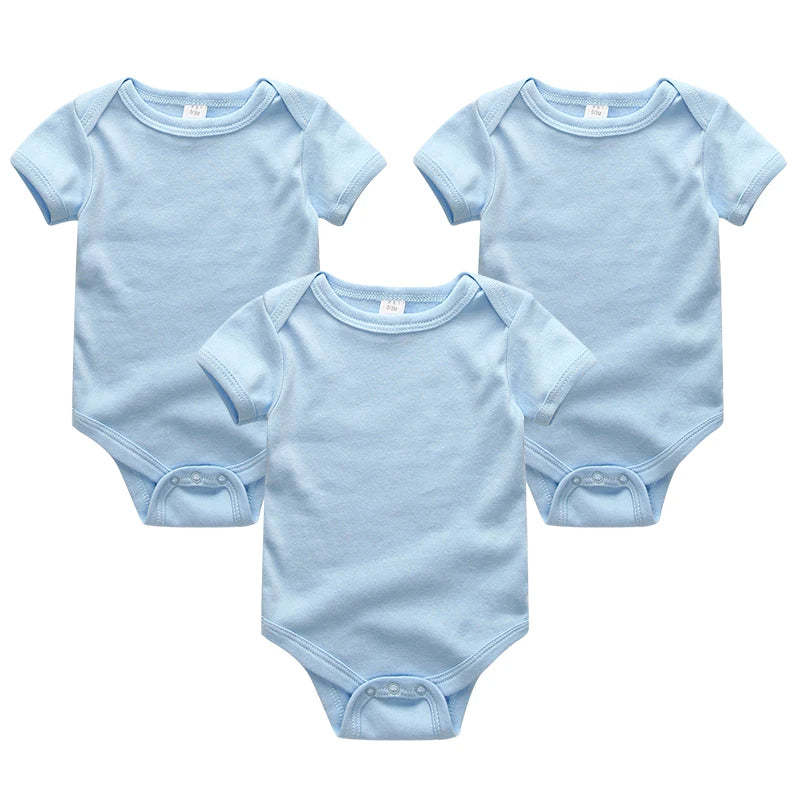 3 Pieces Newborn Jumpsuit-Cozy Stroller