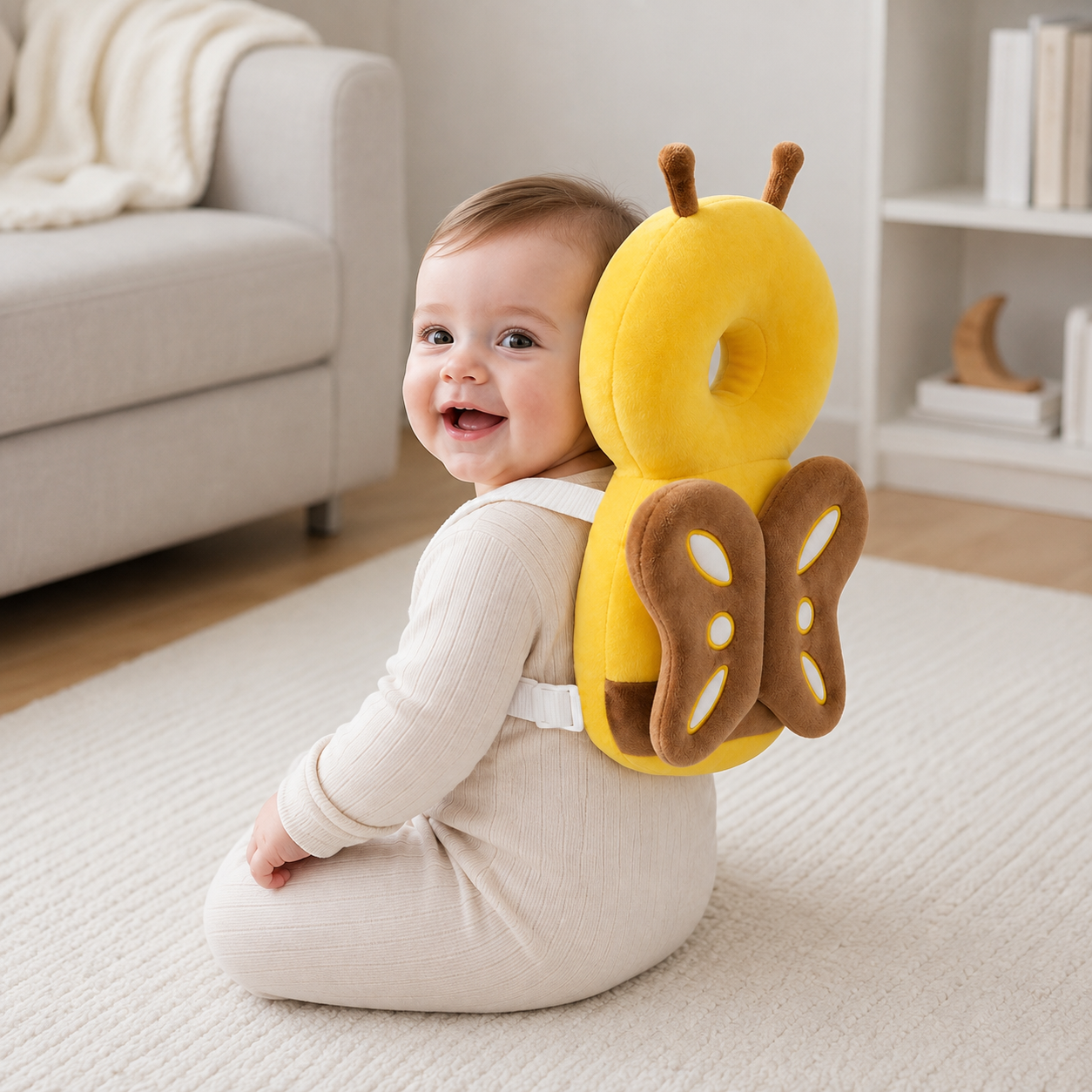 Baby Head Safety Pillow For Toddlers Learning To Crawl And Walk Safely