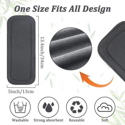 Reusable Bamboo Diaper Inserts-Cozy Stroller