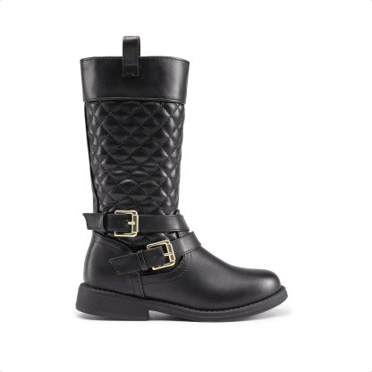 Girls Quilted Riding Boots For Toddlers