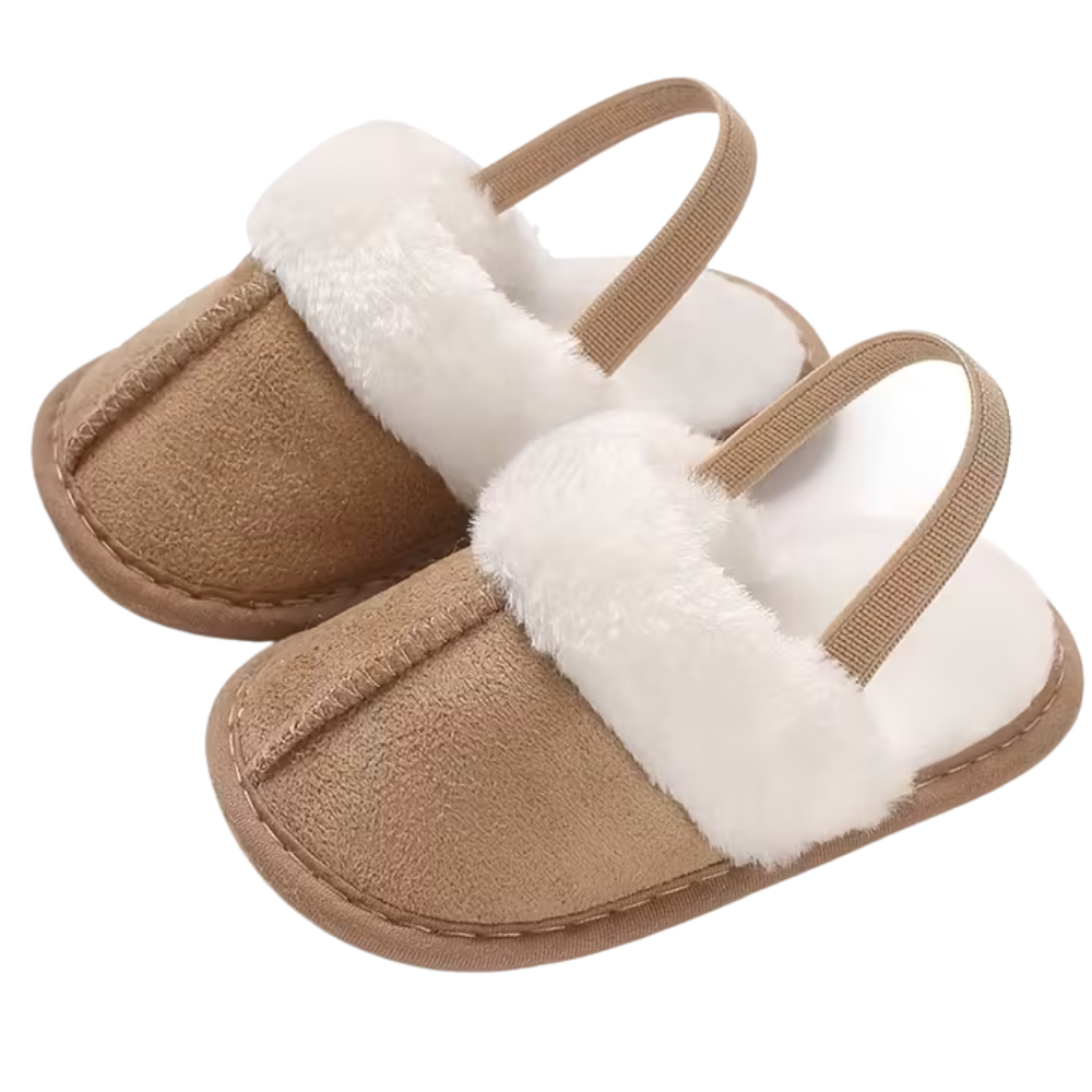 Cozy Plush Soft Non Slip Indoor Shoes For Infant Girls