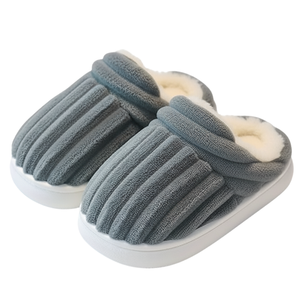 Winter Warm Fleece Lined Slippers For Kids