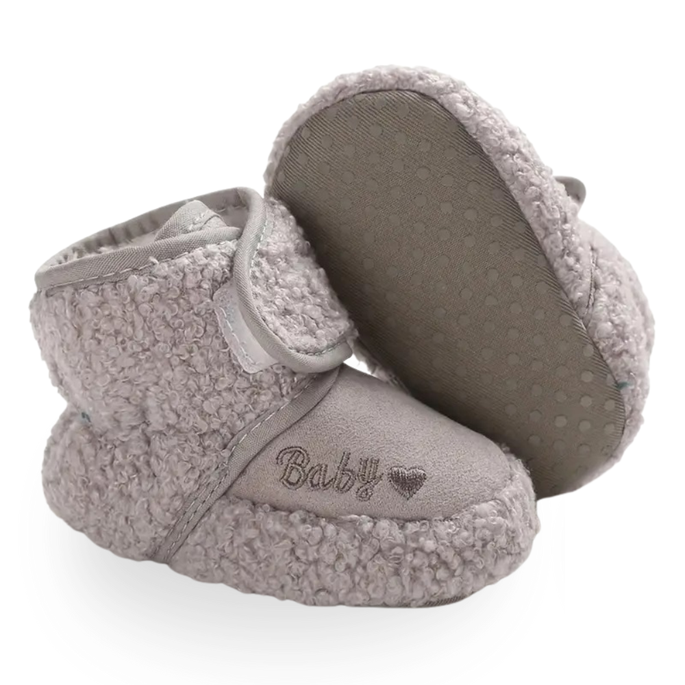 Cozy Soft Plush Lined Ankle Boots For Toddler Boys