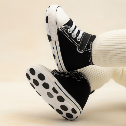 Baby Girls Boys Canvas High Top Shoes