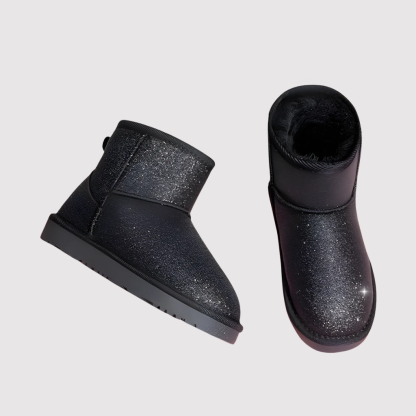  Toddler Winter Ankle Faux Fur Lined Snow Shoes