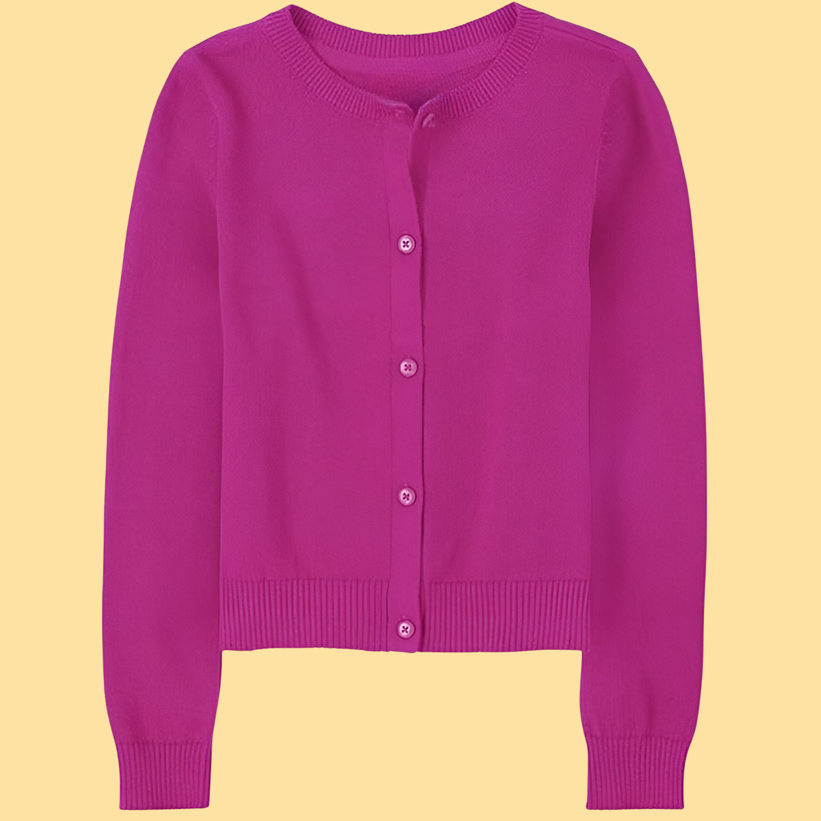 Girls Basic Cardigan