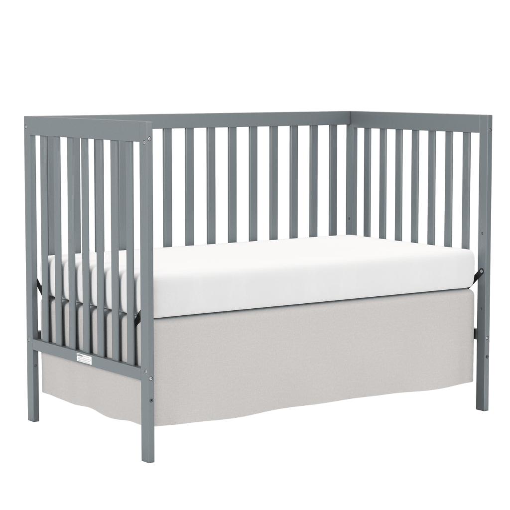 5 In 1 Convertible Toddler Bed In Natural Pinewood for Nursery