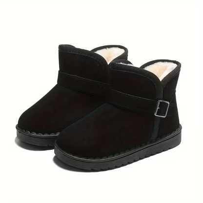 Warm Fabric Winter Boots For Girls