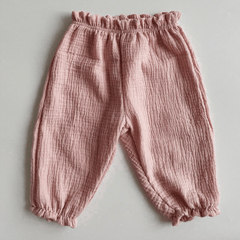 Baby Casual Linen Pants-Cozy Stroller