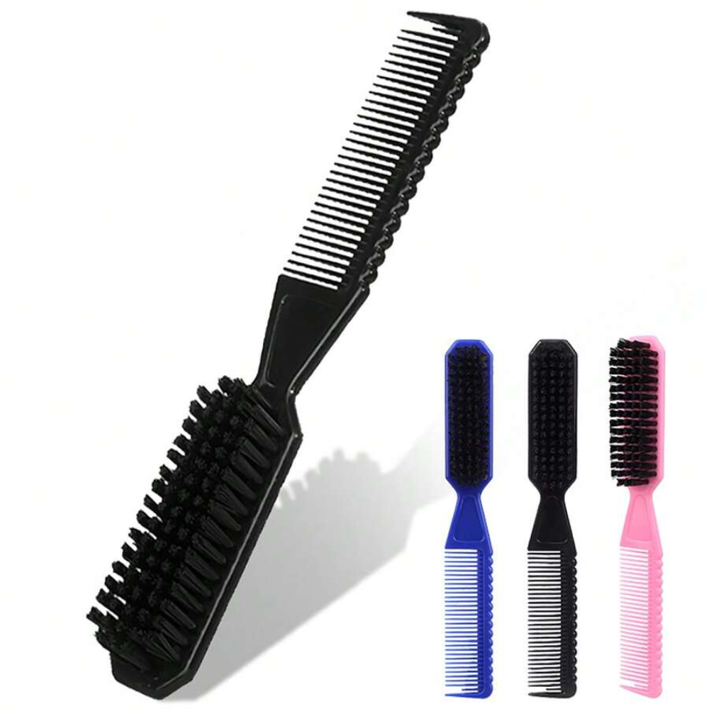 2 In 1 Double Sided Hair Brush And Comb For Babies And Kids