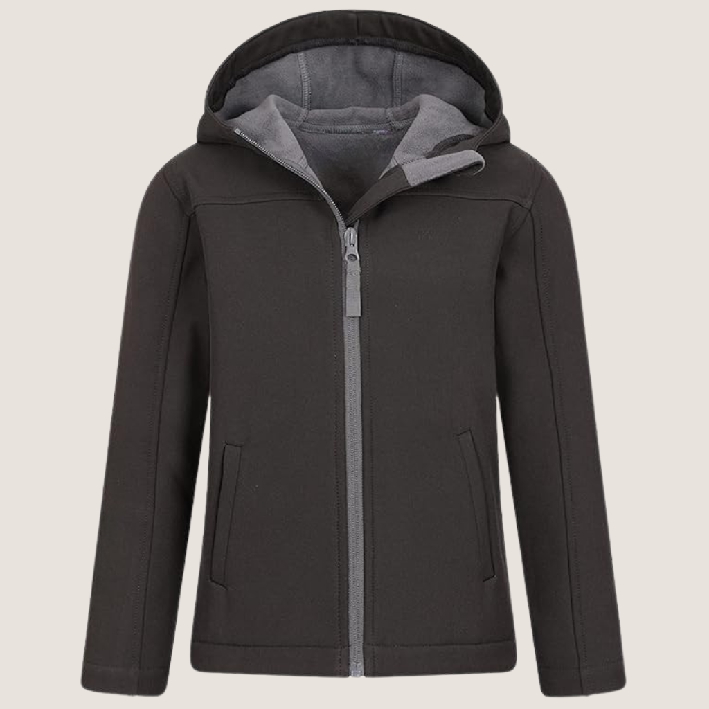Mountain Warehouse Exodus Kids Softshell Jacket With Hood