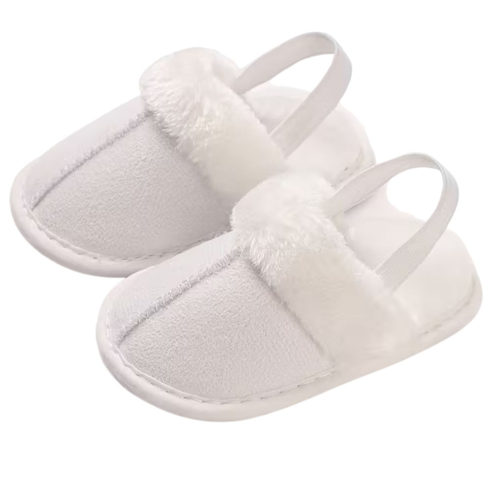 Cozy Plush Soft Non Slip Indoor Shoes For Infant Girls