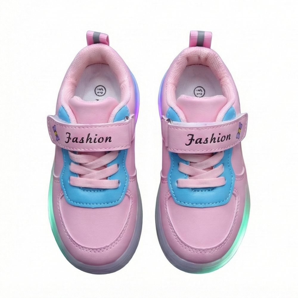 Kids Light Up Cartoon Sport Shoes