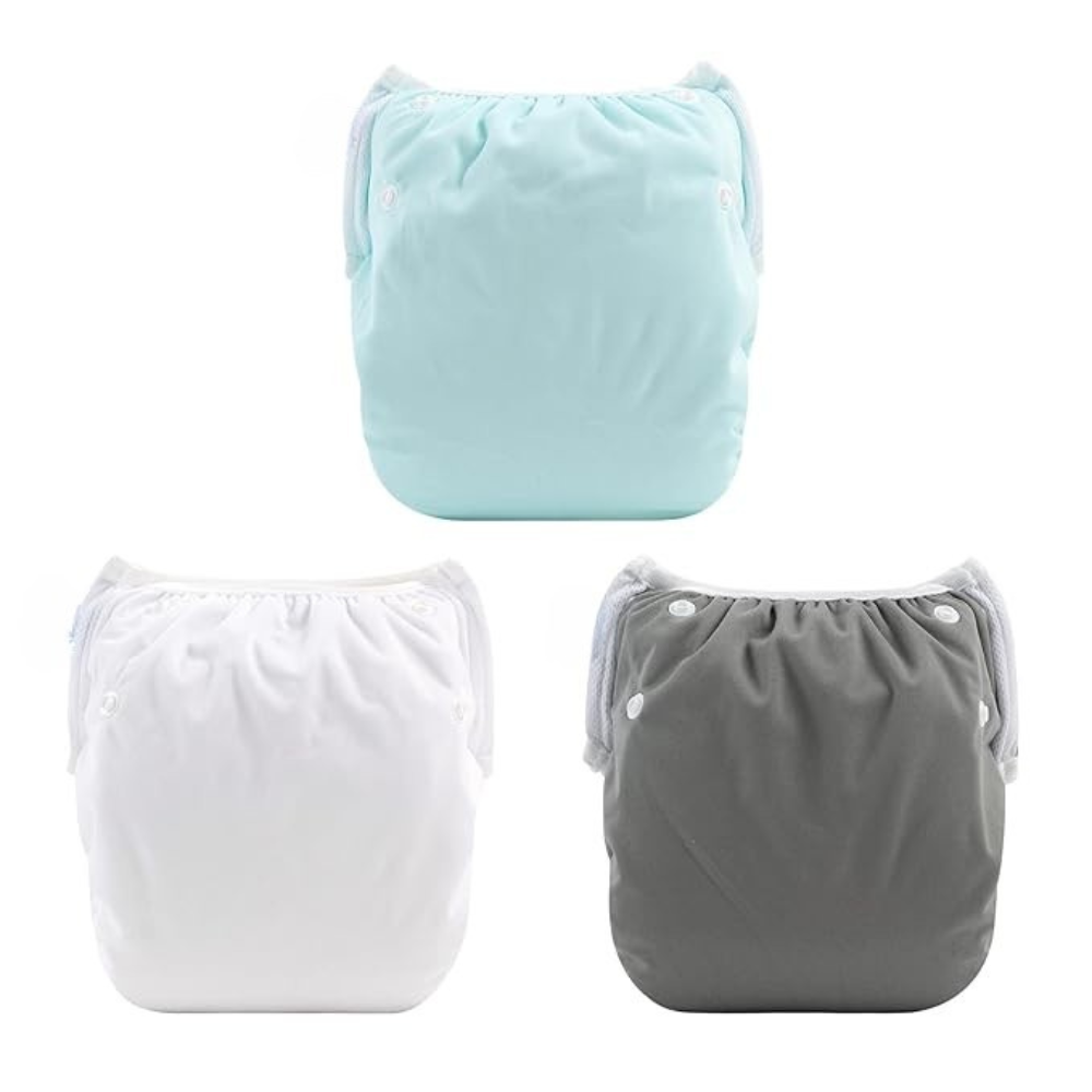 Reusable Swim Diapers For Baby Boy And Girl Toddler Pack Of 3