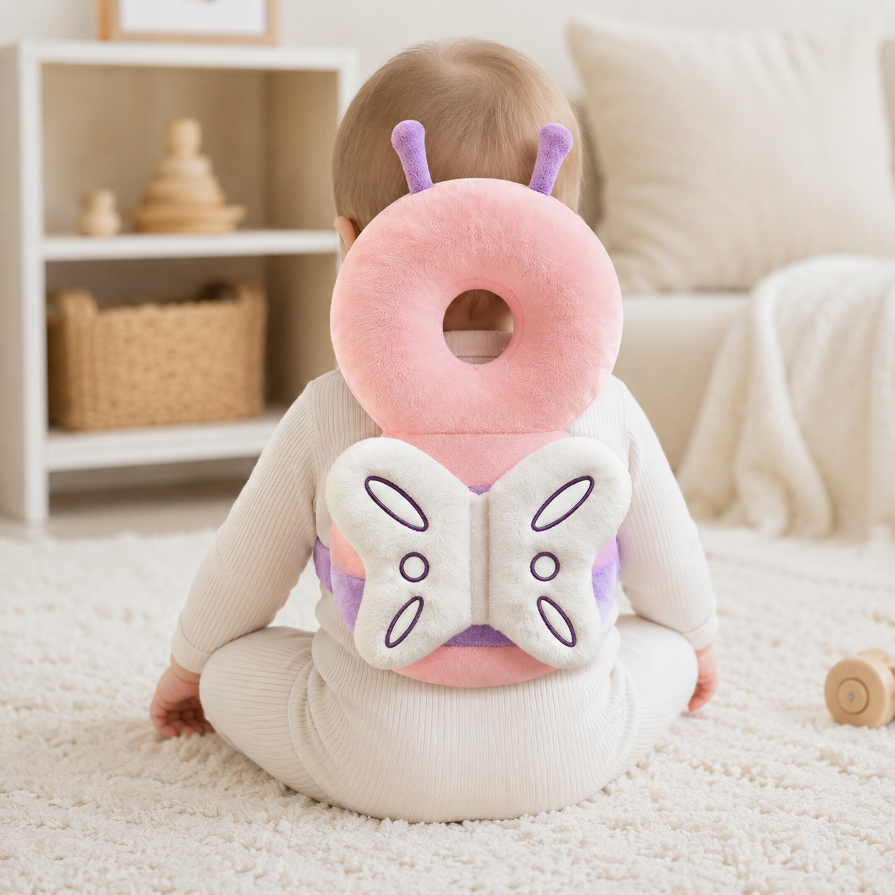 Baby Head Safety Pillow For Toddlers Learning To Crawl And Walk Safely