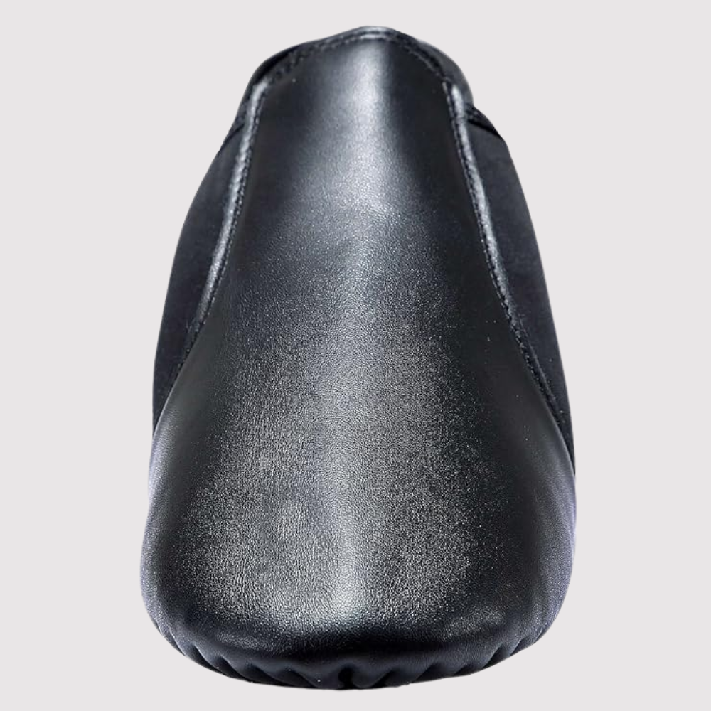 Kids Leather Slip On Jazz Dance Shoes