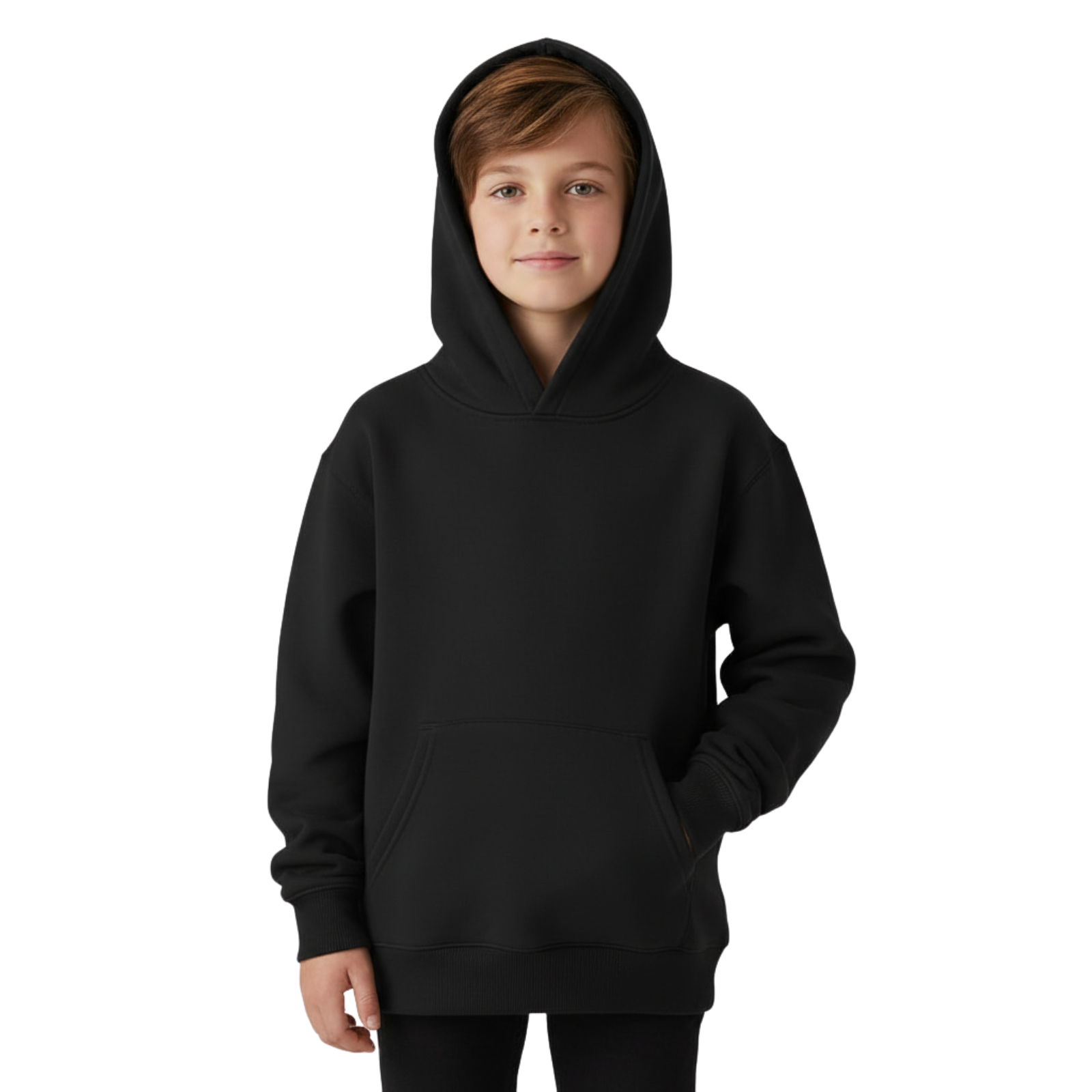 Boys Fleece Hoodie Pullover Sweatshirt With Hood