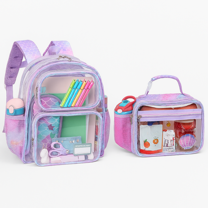 Kids Backpack and Lunch Bag Set