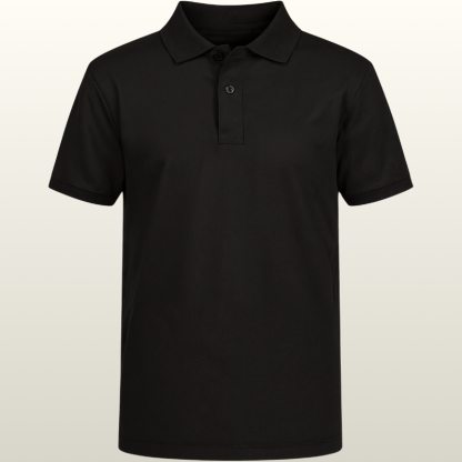 Boys School Uniform Short Sleeve Polo Shirt