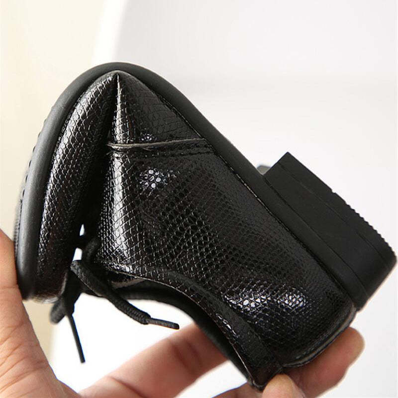 Formal Leather Shoes For Kids-Cozy Stroller