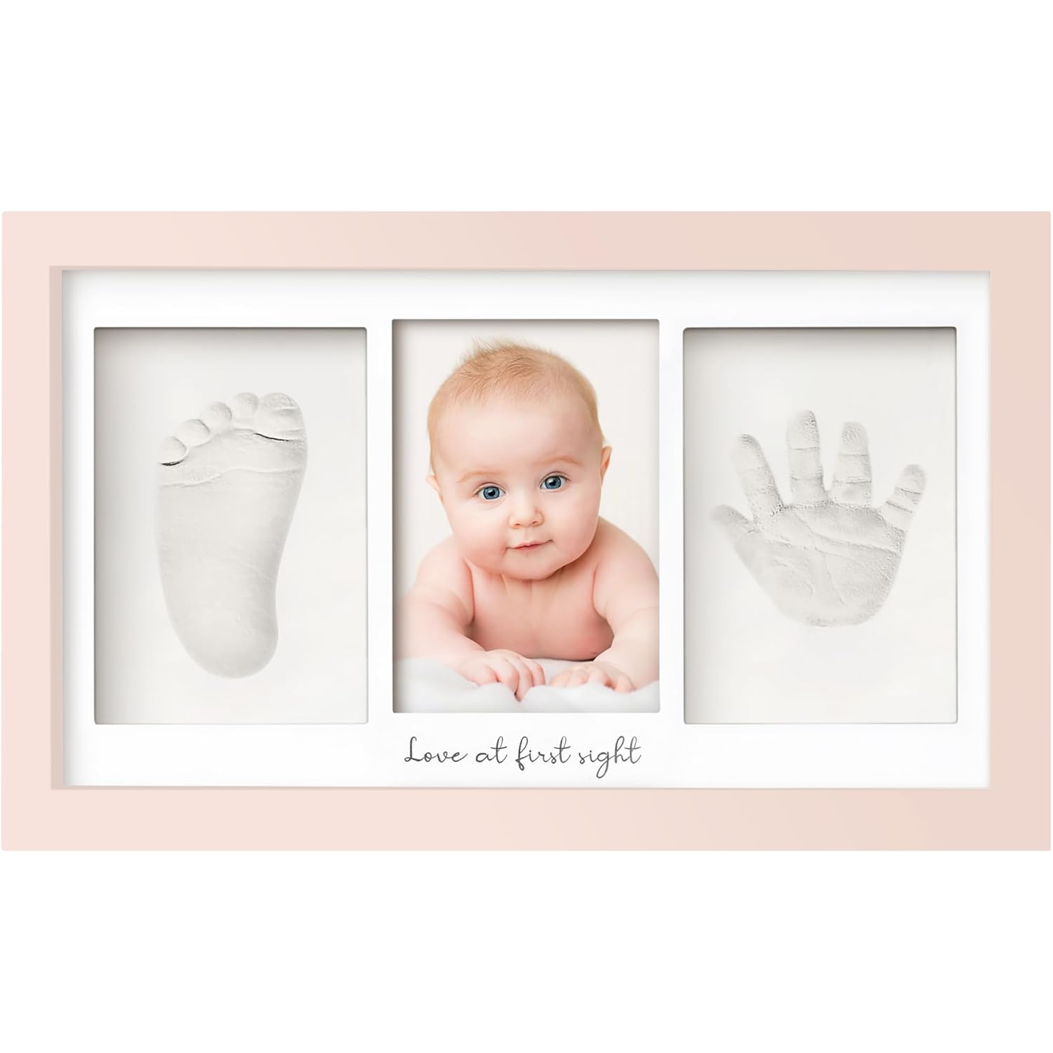 Newborn Impression Keepsake Picture Frame Kit