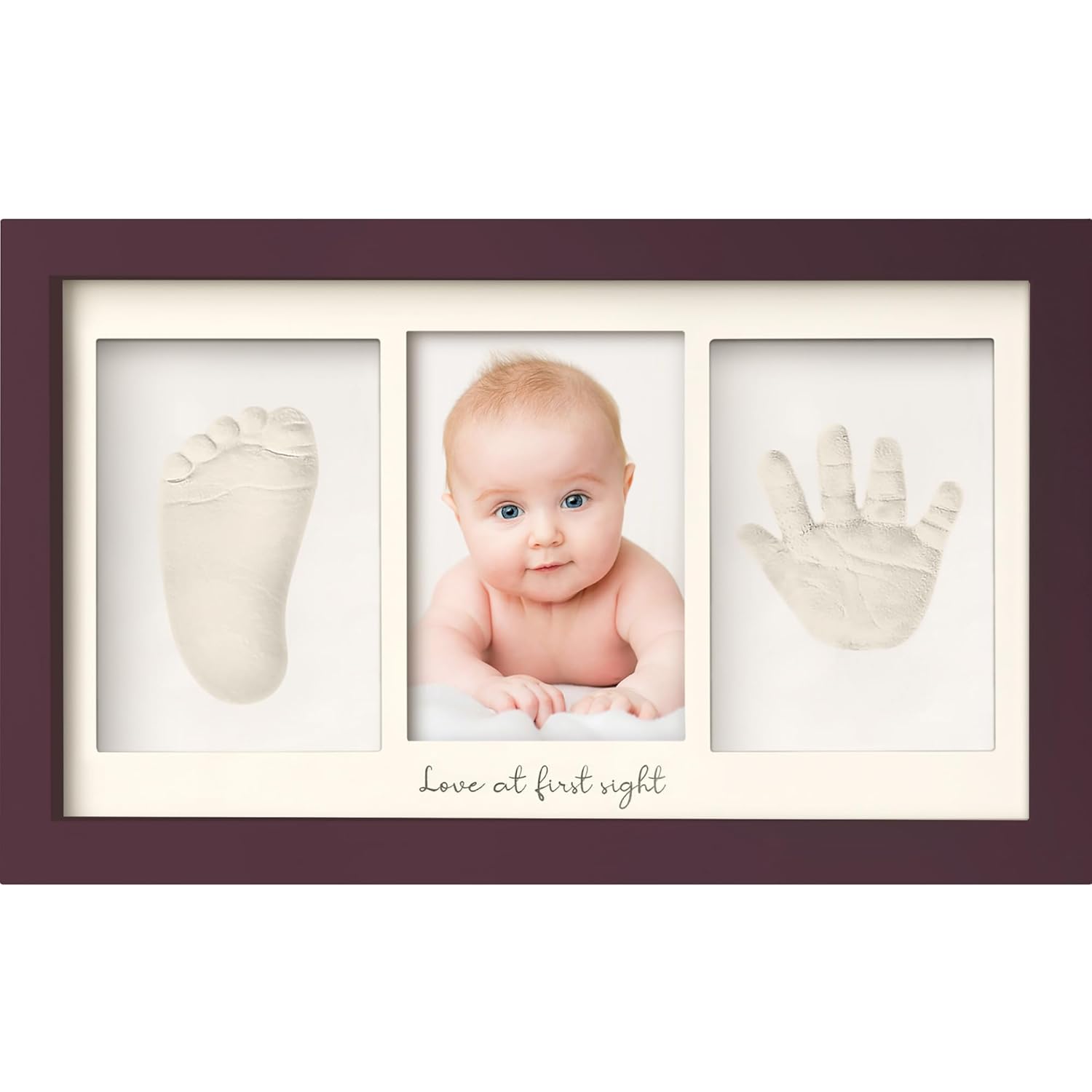 Newborn Impression Keepsake Picture Frame Kit