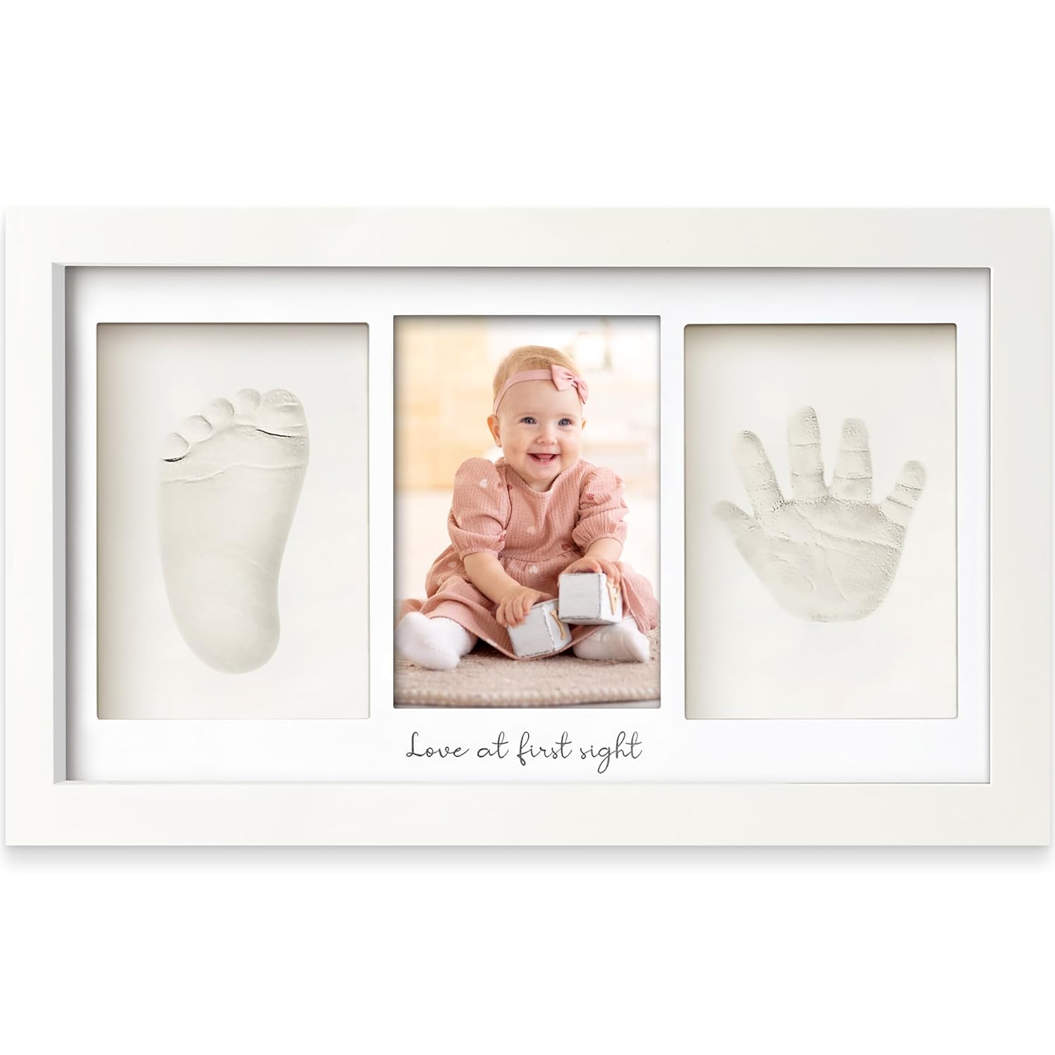Newborn Impression Keepsake Picture Frame Kit