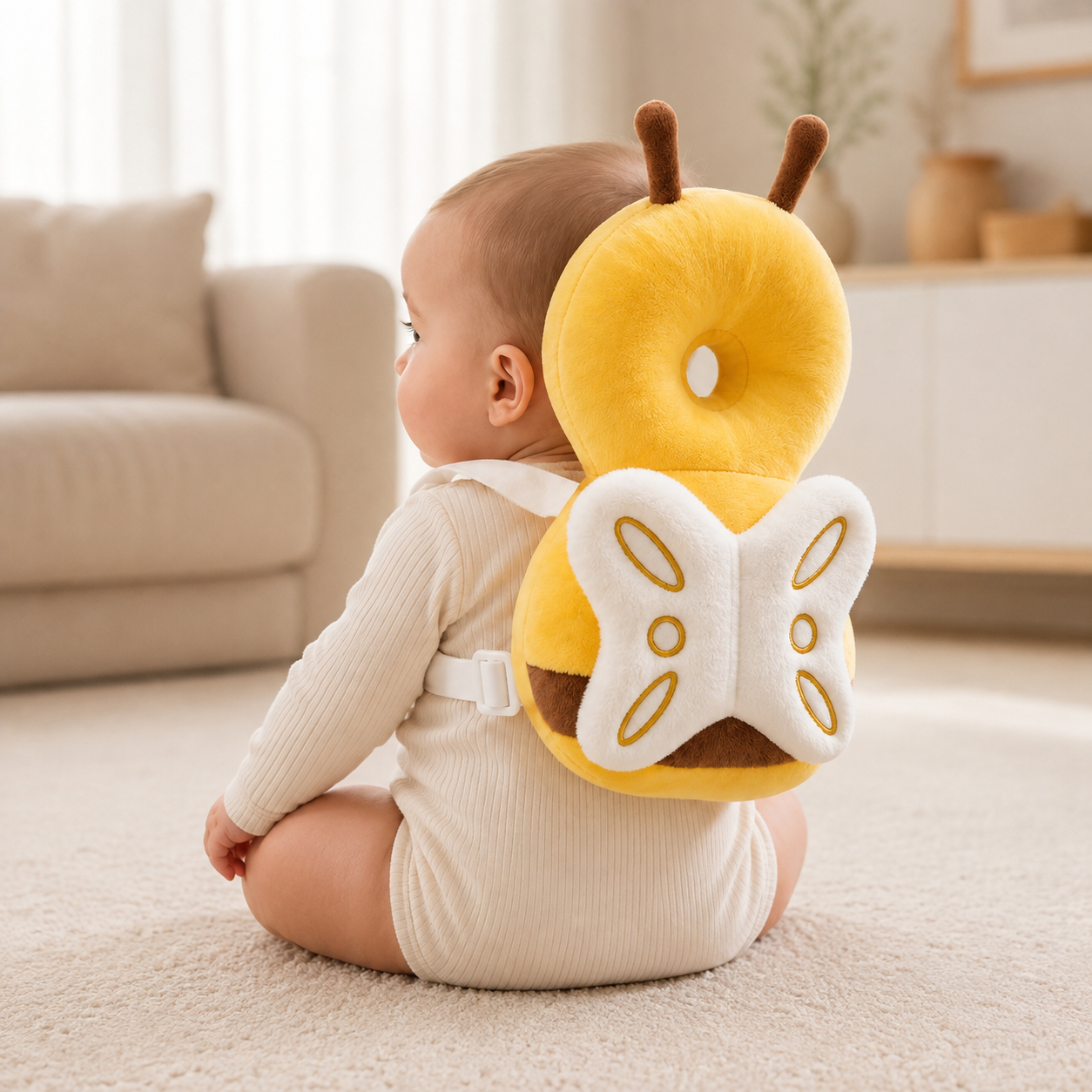Baby Head Safety Pillow For Toddlers Learning To Crawl And Walk Safely