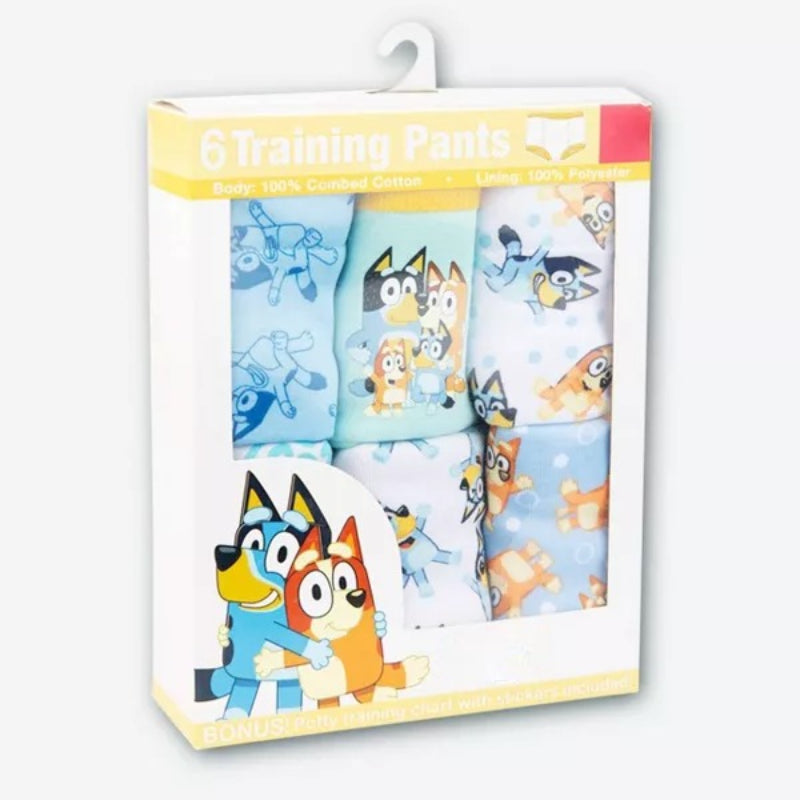 Toddler 6 Pack Training Underwear-Cozy Stroller