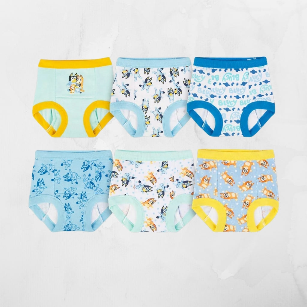 Toddler 6 Pack Training Underwear-Cozy Stroller