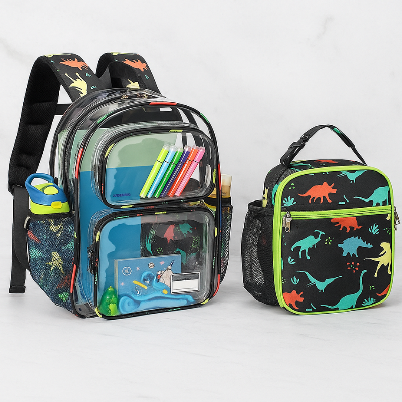 Kids Backpack and Lunch Bag Set