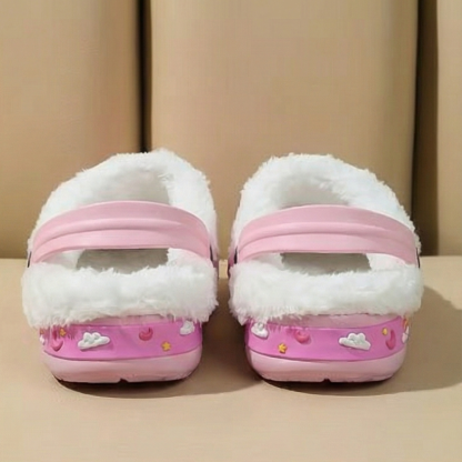 Cozy Clogs With Construction Vehicle Design