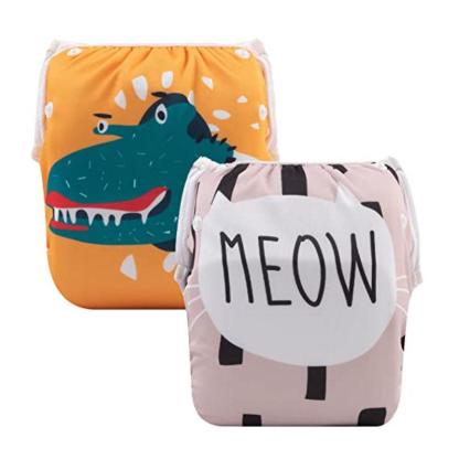 Reusable 2 Pcs Swim Diaper Set for Toddlers with Snap Closures-Cozy Stroller