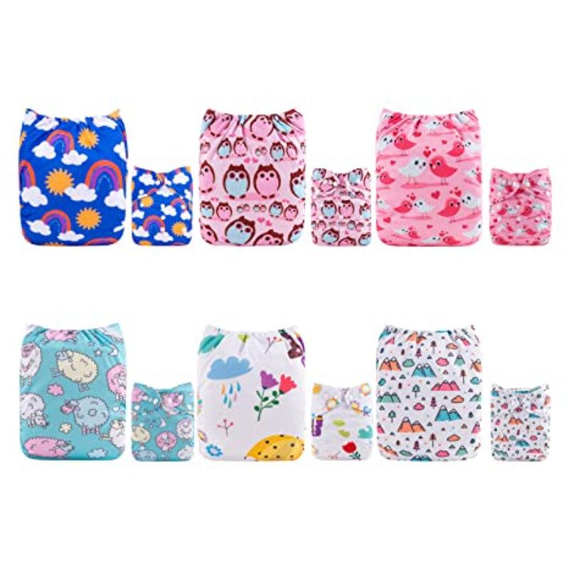 Adjustable Reusable Cloth Diapers-Cozy Stroller