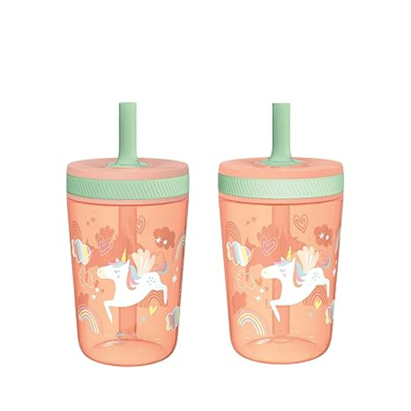 Cartoon Themed Plastic Cups For Kids Reusable-Cozy Stroller