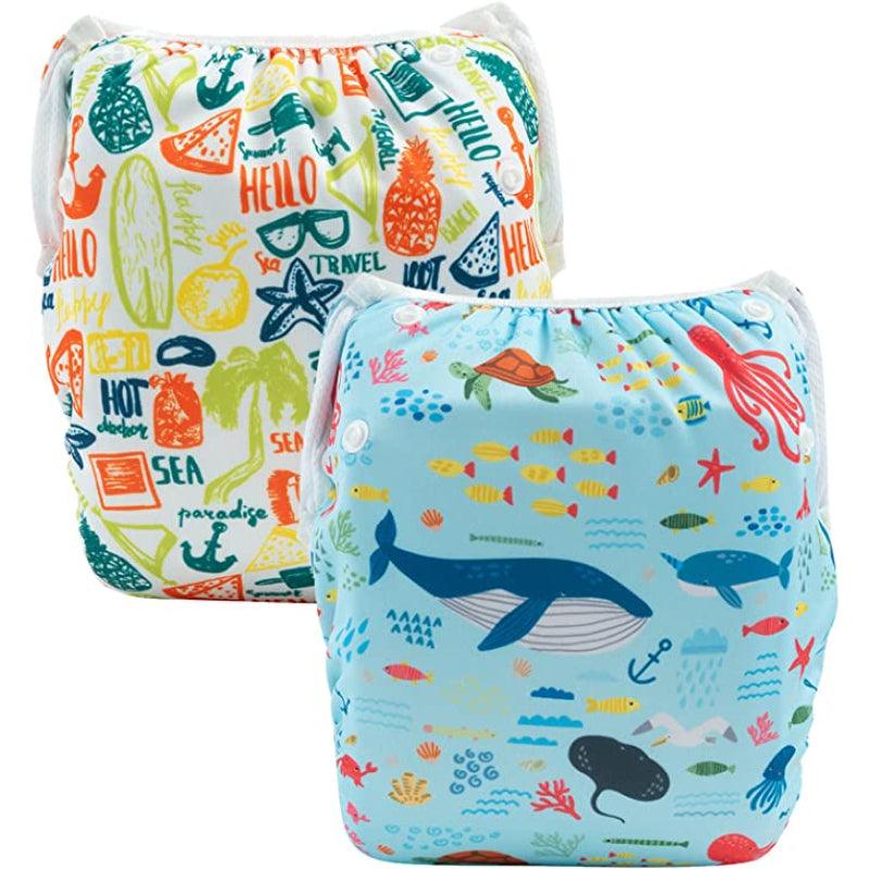 Reusable Toddler Swim Diapers-Cozy Stroller