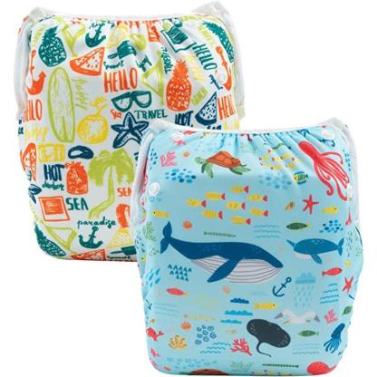 Reusable Toddler Swim Diapers-Cozy Stroller