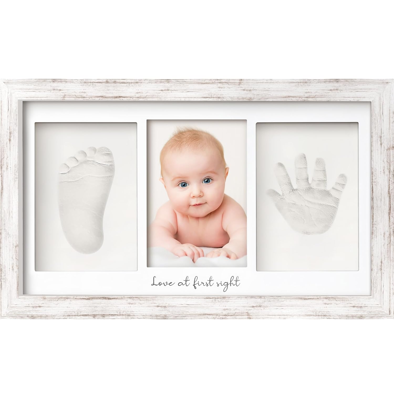 Newborn Impression Keepsake Picture Frame Kit