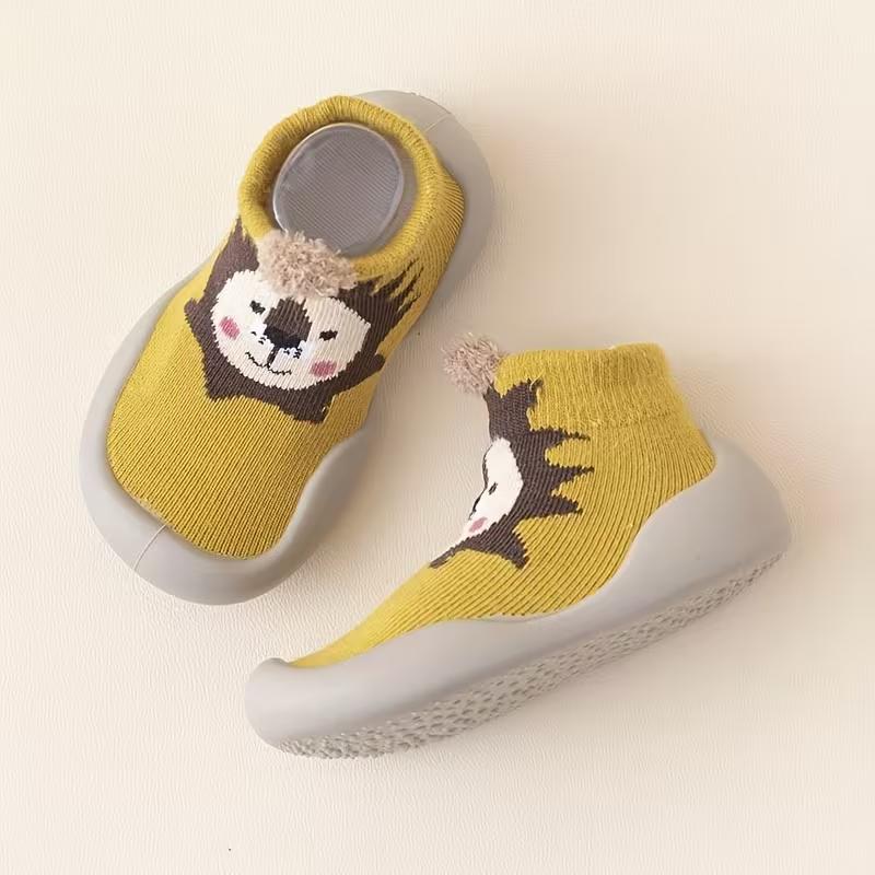 Cartoon Animal Design Non Slip Soft Baby Shoes