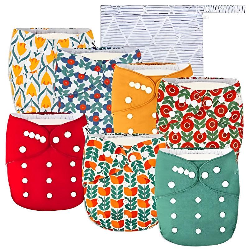 Unisex Baby Cloth Diapers-Cozy Stroller